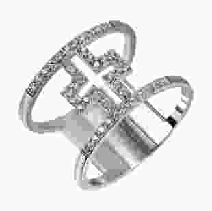 Срібна каблучка з цирконієм Христина