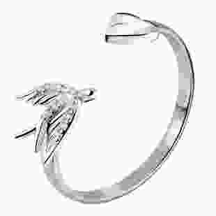 Серебряное кольцо Ласточка