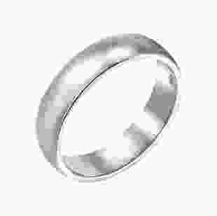 Серебряное обручальное кольцо Классика