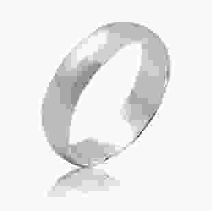 Серебряное обручальное кольцо Традиция