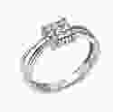 Серебряное кольцо со вставками циркония Софита