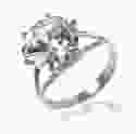 Серебряное кольцо с большим белым камнем Лорин