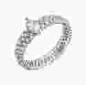 Серебряное кольцо Кружево
