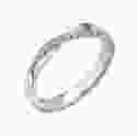 Серебряное кольцо Ленточка