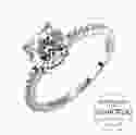 Серебряное кольцо с камнями Swarovski Элизабет