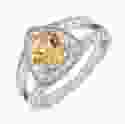 Серебряное кольцо с цитрином Обаяние
