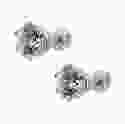 Срібні сережки з кубічним цирконієм Ейлін