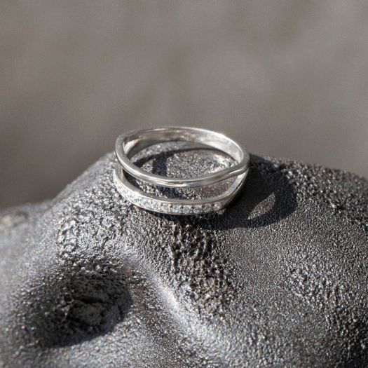 Серебряное кольцо Идея