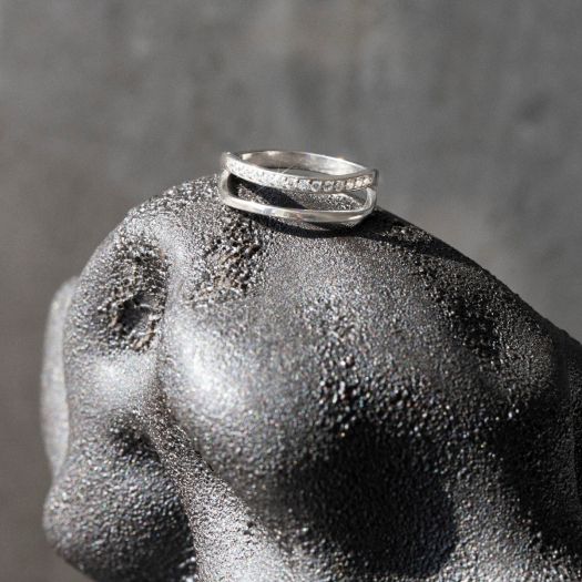 Серебряное кольцо Идея