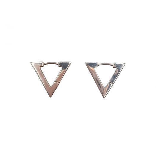 Срібні сережки Трикутник