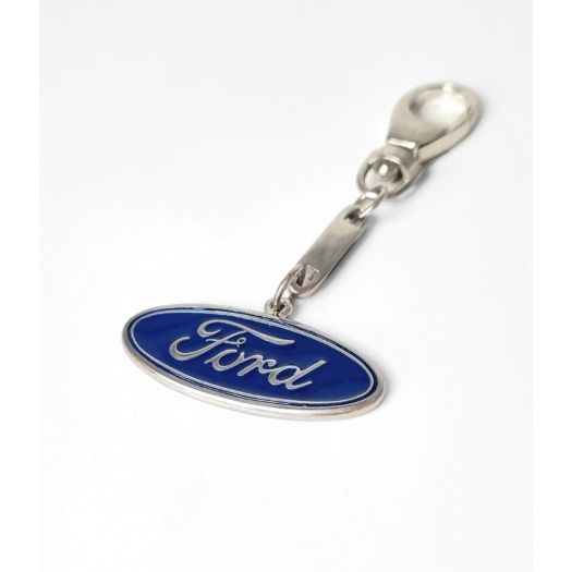 Срібний брелок для автомобіля Форд